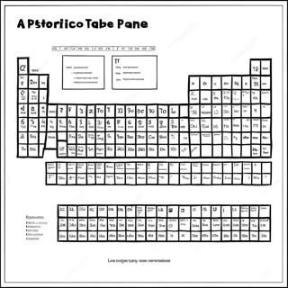 Farverig Periodisk Tabel Aktivitet Farveside 52717-43847