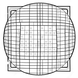 Sjovt Koordinat Gitter Farveside 53027-44092