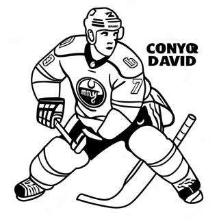 Connor Mcdavid I Aktion Farveside 53869-44892