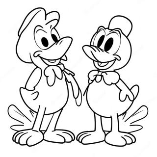 Donald Og Daisy Farveside 53918-44930