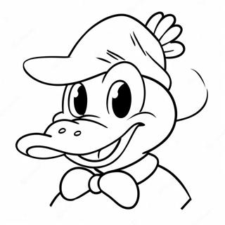 Donald Duck I En Sjov Hat Farveside 53919-44934