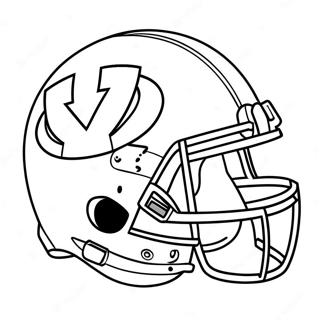 Byu Football Logo Farveside 55101-45830