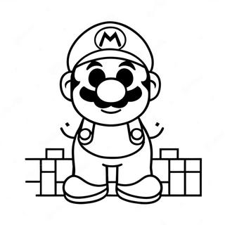 8 Bit Mario Farvelægningssider