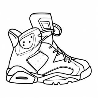 Stilfulde Jordan 6 Sneakers Farveside 55672-46298