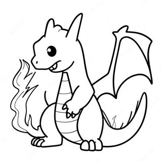 Charizard Ander Ild Farveside 55942-46519