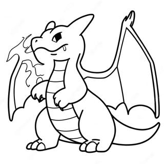 Charizard Ander Ild Farveside 55942-46520