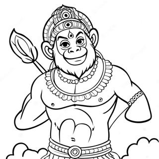 Hanuman Farvelaegningsside 56011-46563