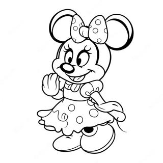 Prinsesse Minnie Mouse Farveside 56261-46768