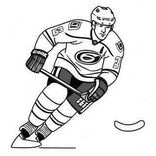 Carolina Hurricanes Spiller Skojtende Farveside 56542-46998