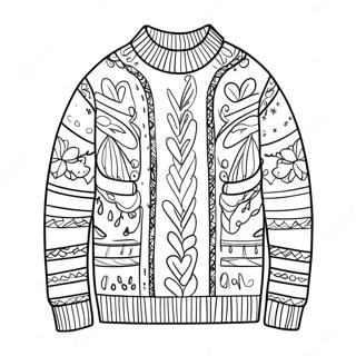 Sweater Farvelægningssider