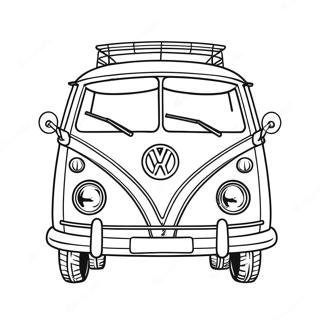 Vintage Volkswagen Van Farveside 56742-47162