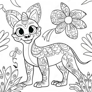 Alebrijes Coco Farvelægningssider