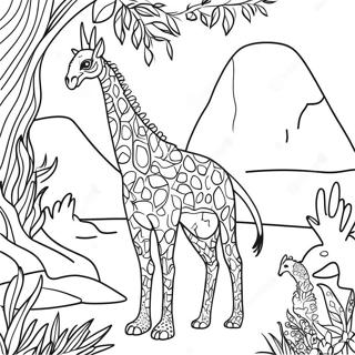 Pointillisme Farvelægningssider