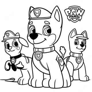 Paw Patrol Halloween Farveside 57263-47626