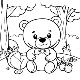 Teddy Bear Picnic Farveside 57293-47655