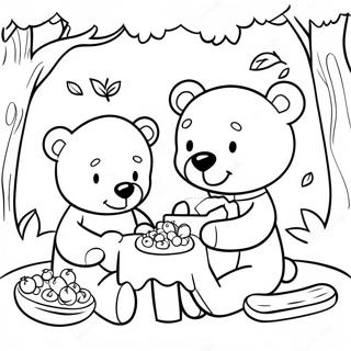 Teddy Bear Picnic Farveside 57293-47656