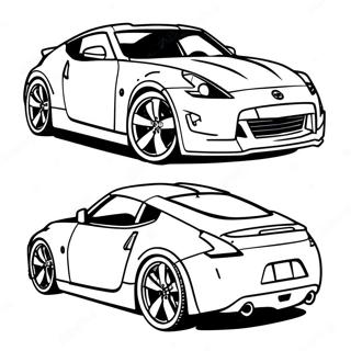 Nissan 370z Sportsvogn Farveside 57844-48084