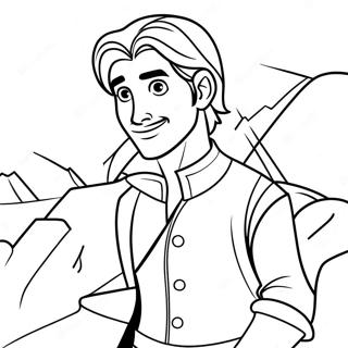 Eventyrlig Flynn Rider Farveside 58095-48286