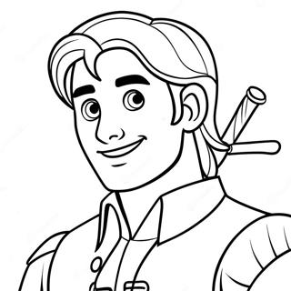 Eventyrlig Flynn Rider Farveside 58095-48287