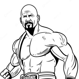 Stone Cold Steve Austin I Aktion Farveside 58135-48310