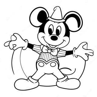 Mickey Mouse I Et Spooky Kostume Farveside 59377-49296