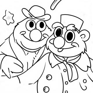 Muppets Julehistorie Farvelaegningsside 59456-49391