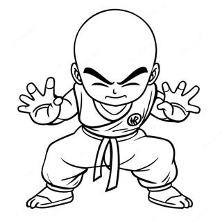 Krillin I Aktion Farveside 59827-49654