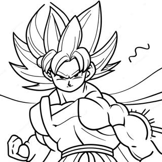 Goku I Super Saiyan Form Farveside 59867-49678