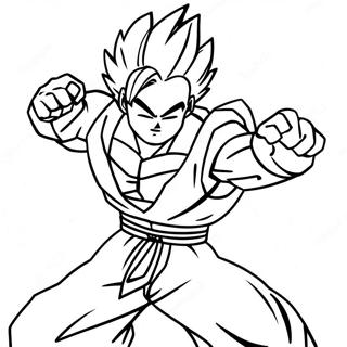 Super Saiyan Gohan Action Pose Farveside 60107-49895