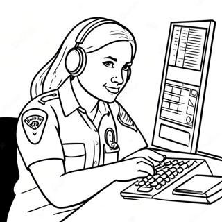 Travl 911 Dispatcher Pa Arbejde Farveside 60347-50070