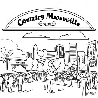 Country Musik Festival Nashville Farveside 60387-50104