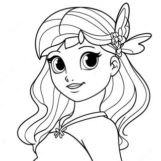 Winx Club Stella Farvelægningssider