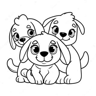 Kaere Pound Puppies Leger Sammen Farveside 60787-50421