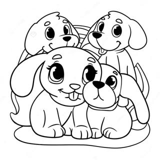 Kaere Pound Puppies Leger Sammen Farveside 60787-50422