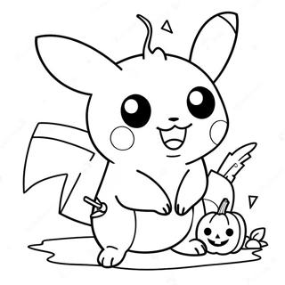 Halloween Pikachu Farvelaegning 6114-4883