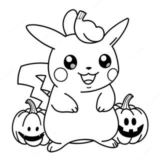 Pikachu Klaedt Som Et Graeskar Farveside 6115-4888