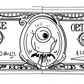 Sod Dollarregning Med Ojne Farveside 61357-50873