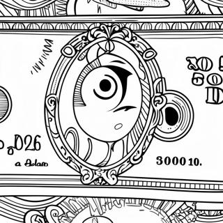 Sod Dollarregning Med Ojne Farveside 61357-50875