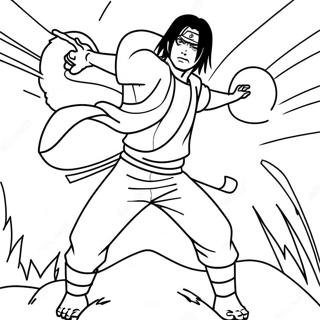 Itachi Naruto I Kamp Farveside 61727-51162