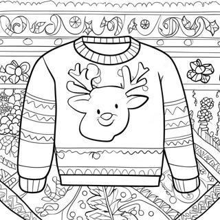 Julesweater Farvelægningssider