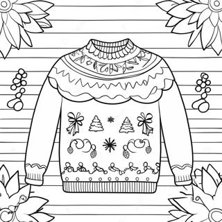 Julesweater Farvelægningssider