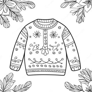 Hyggelig Julesweater Farveside 61957-51346