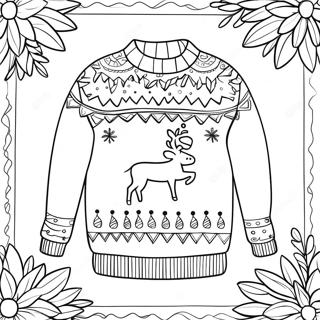 Hyggelig Julesweater Farveside 61957-51347