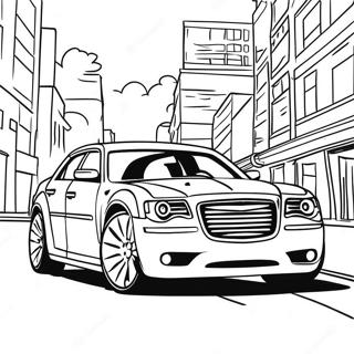 Elegant Chrysler 300 I Bevaegelse Farveside 62137-51486