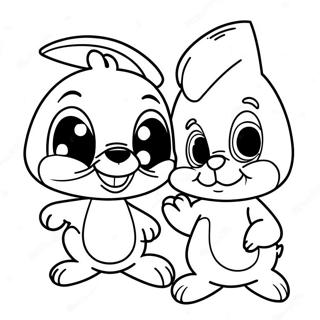 Baby Looney Tunes Farvelægningssider