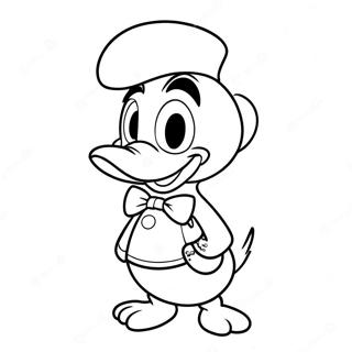 Donald Duck I Festligt Toj Farveside 62929-52117