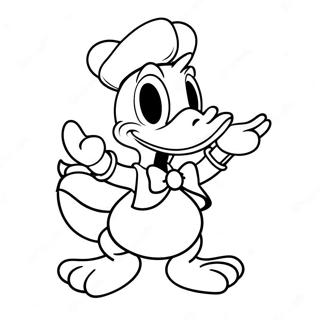 Donald Duck I Festligt Toj Farveside 62929-52120