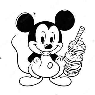 Mickey Mouse Med Laekre Snacks Farveside 62939-52111