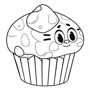 Bluey Muffin Farvelaegningsside 6314-5139