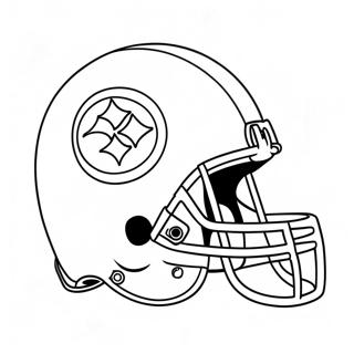 Farvelaegning Af Pittsburgh Steelers Logo 6354-5076